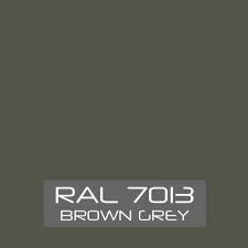 RAL 7013 Brown Grey tinned Paint